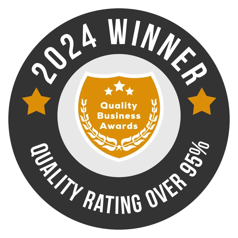 2024 Winner Awards for Sincere Mortgage Group in Rock Hill, SC, with a quality rating over 95% for mortgage broker services.