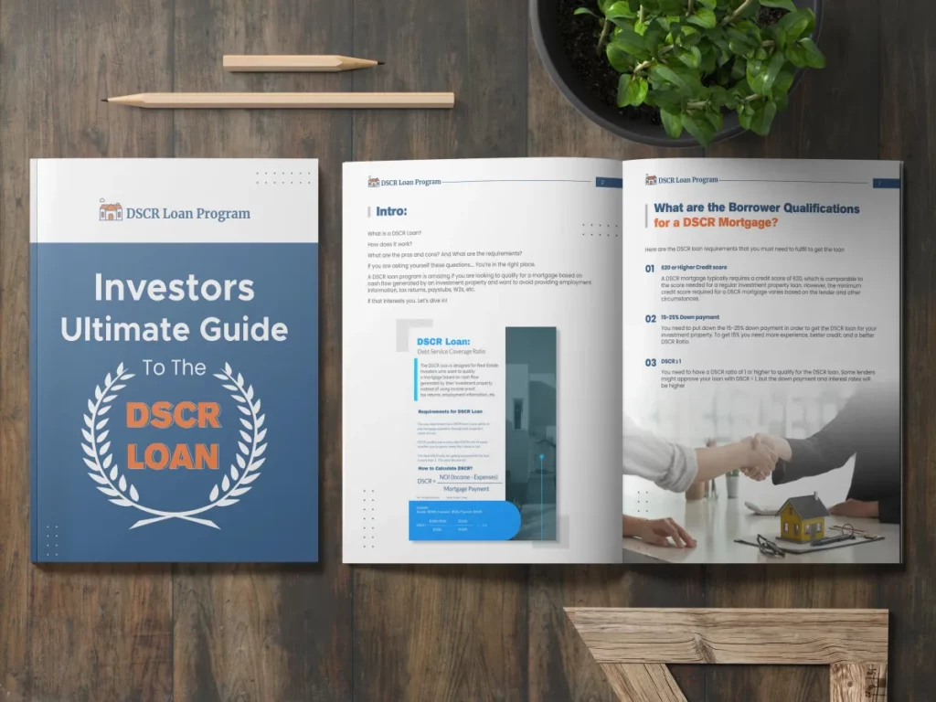 Real Estate Investor's Ultimate Guide to the DSCR Loan Program, explaining borrower qualifications for a DSCR mortgage, offered by Sincere Mortgage Group in Rock Hill, SC.